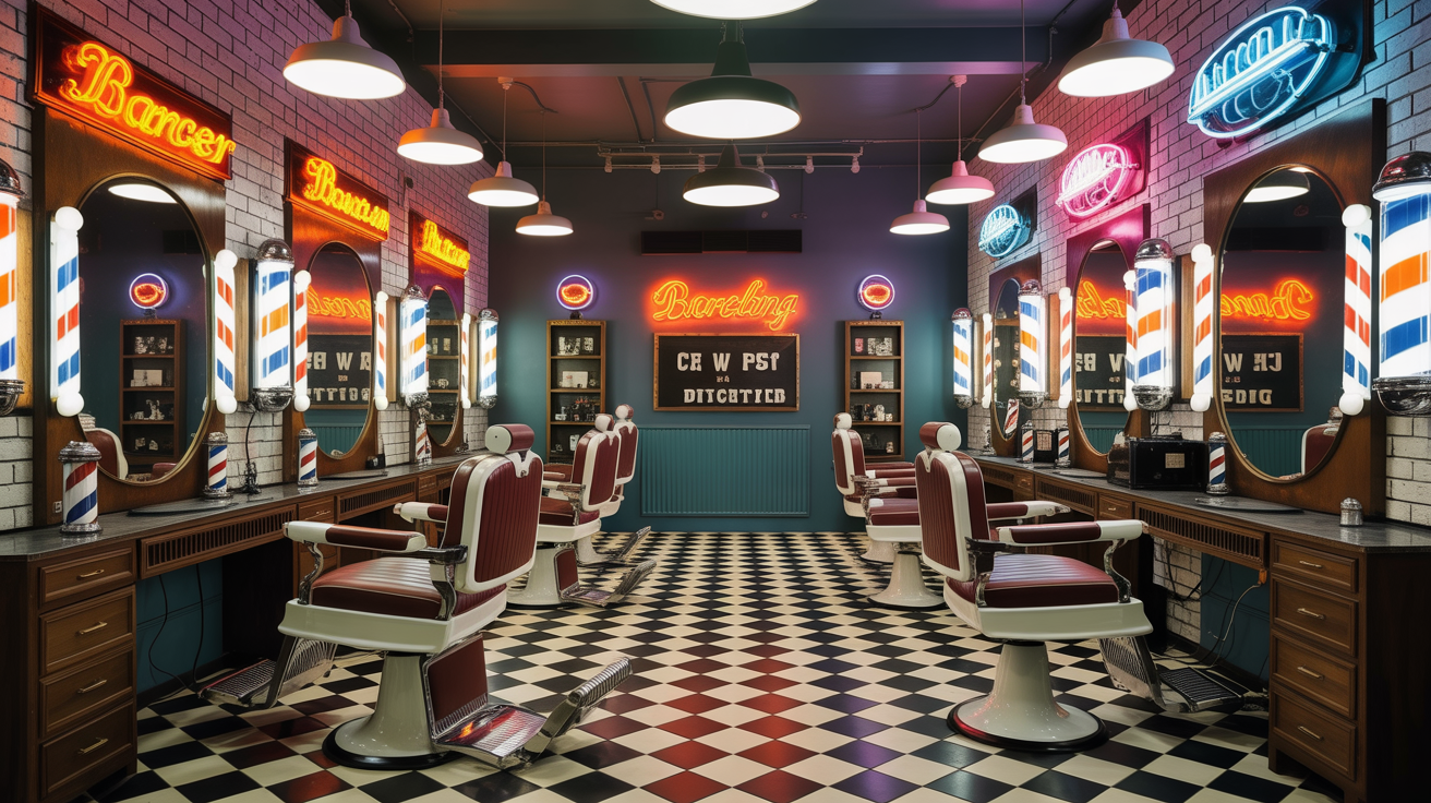 Retro Vegas Barbershop