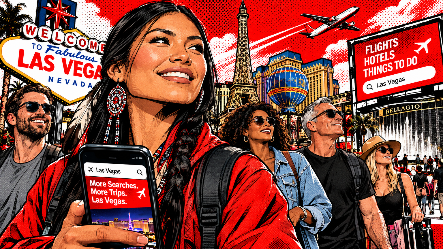 Las Vegas Is Winning Searches Again: Here’s the Travel Angle Behind the Comeback