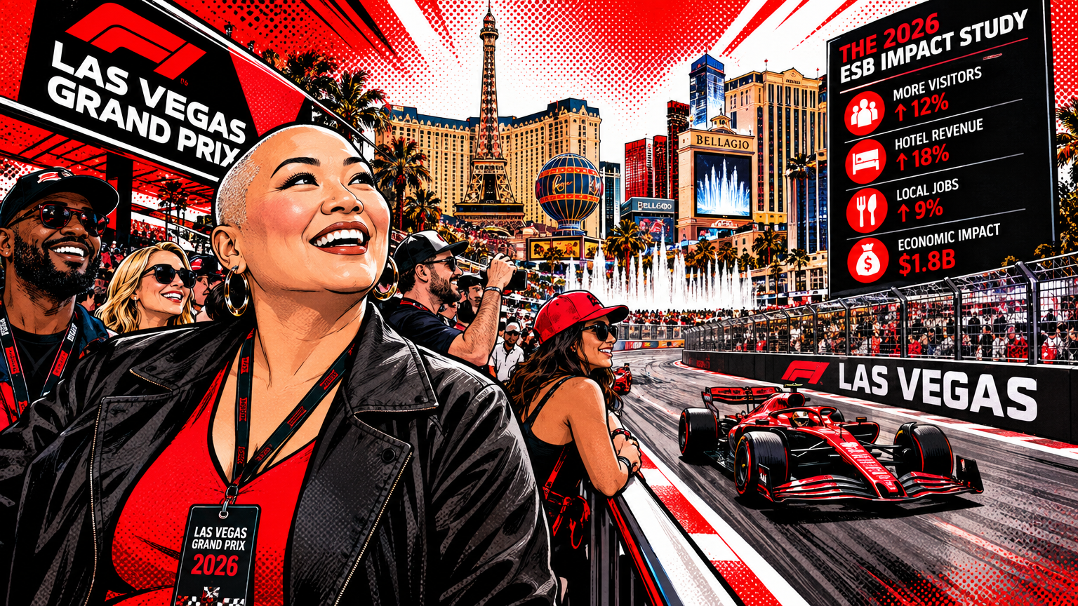 What the Las Vegas Grand Prix Really Does to Vegas (The 2026 ESB Impact Study)