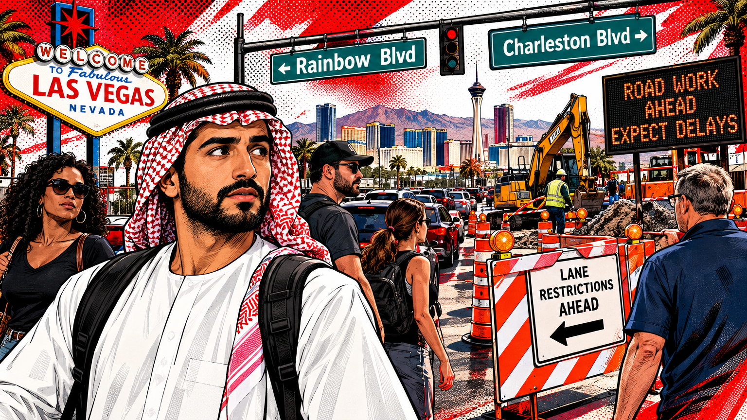 Las Vegas Road Work Is Putting Traffic Back in the Headlines. Here’s Why It Matters