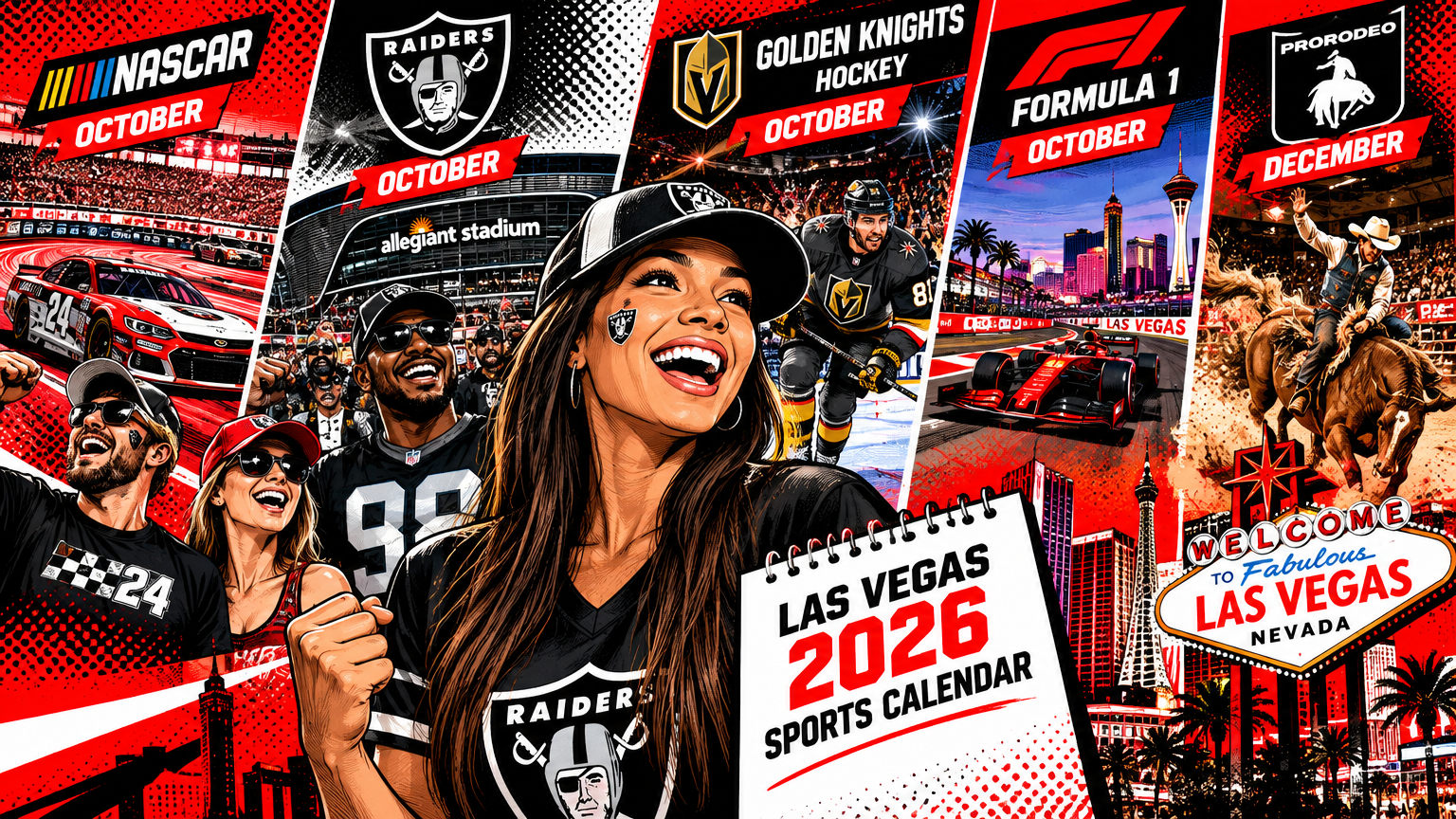 Las Vegas’ 2026 Sports Calendar Hits a Crowded Stretch in October