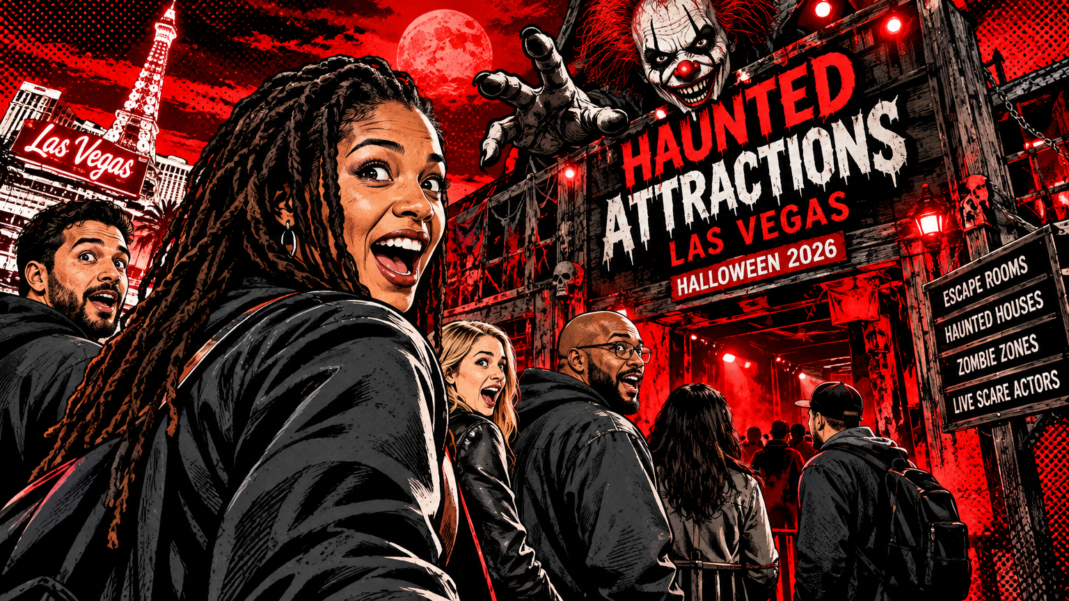 The Best Haunted Attractions in Las Vegas for Halloween 2026 (Where to Get Actually Scared)