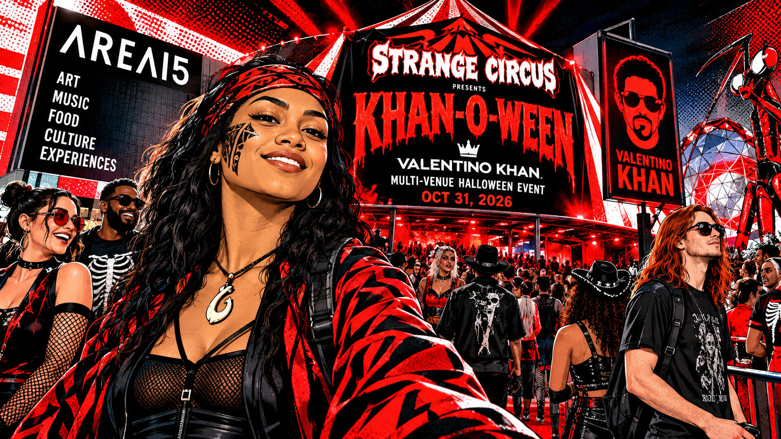 Strange Circus Brings KHAN-O-WEEN to AREA15 on Halloween 2026