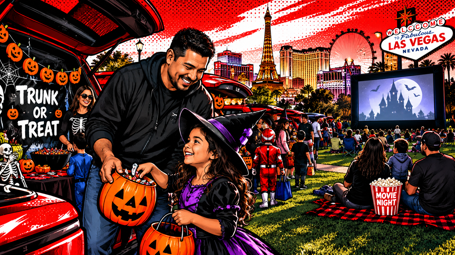 Las Vegas October Calendar Has Trunk-or-Treats and a Movie in the Park