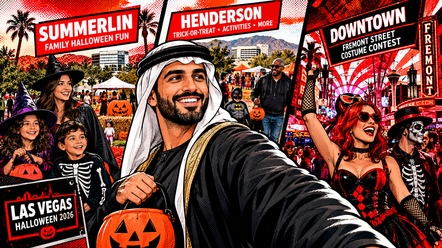 Las Vegas Halloween 2026 Events Are Set for Summerlin, Henderson and Downtown