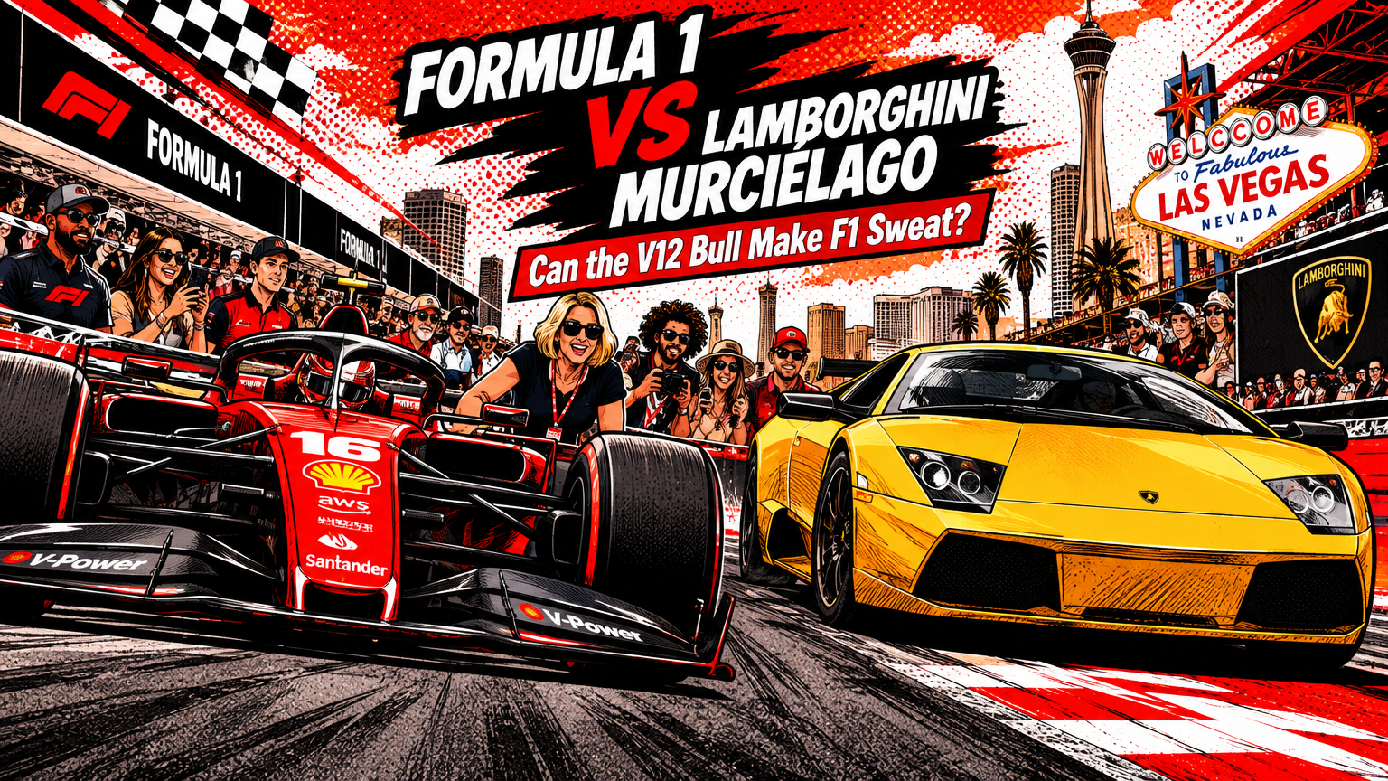 Formula 1 vs. Lamborghini Murciélago: Who Wins?