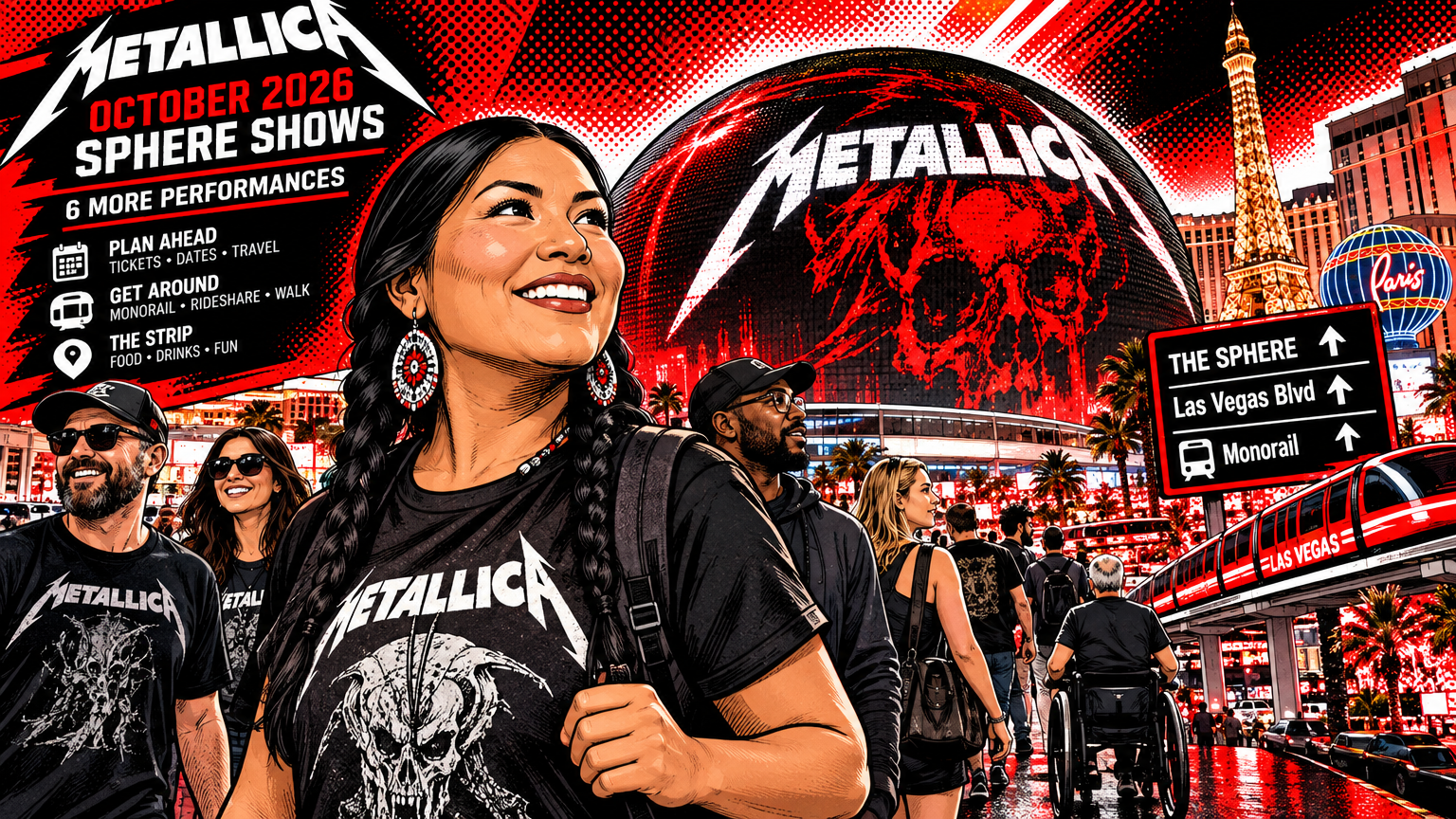 Metallica’s October 2026 Sphere Shows: What Strip Visitors Should Know