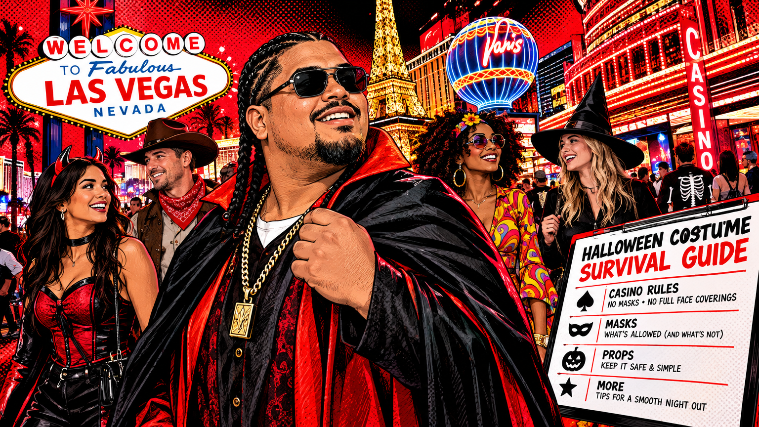 The Las Vegas Halloween Costume Survival Guide: Casino Rules, Masks, Props and More
