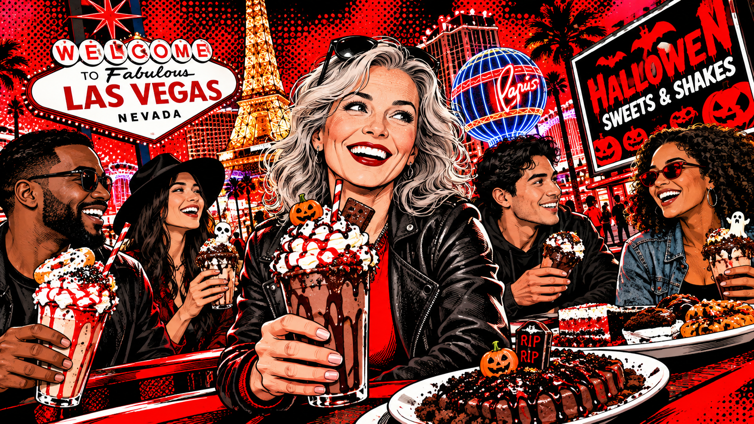 Las Vegas’ Wildest Dessert Stops for Halloween 2026