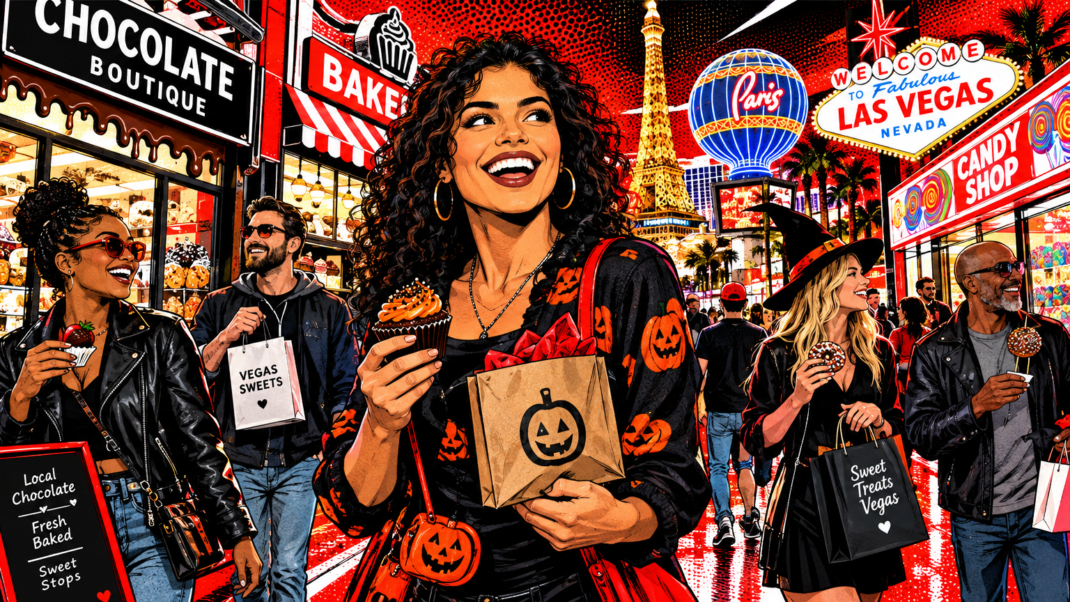 The Great Las Vegas Halloween Candy Crawl: Chocolate Shops, Bakeries and Sugar Stops