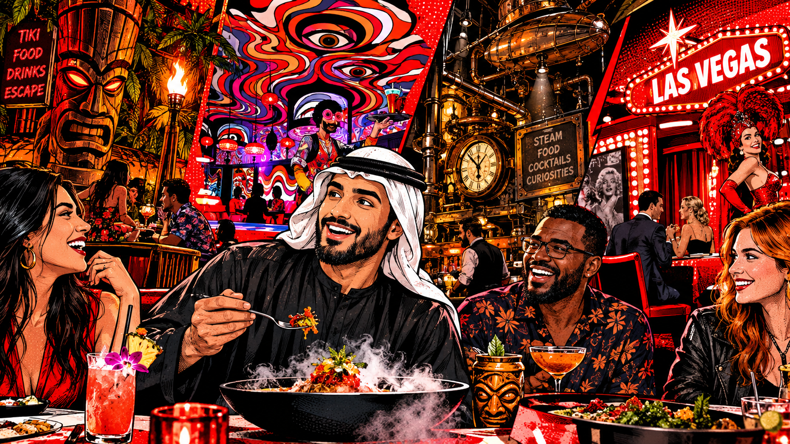 Dinner With a Dark Side: Las Vegas Restaurants With Seriously Strange Atmosphere