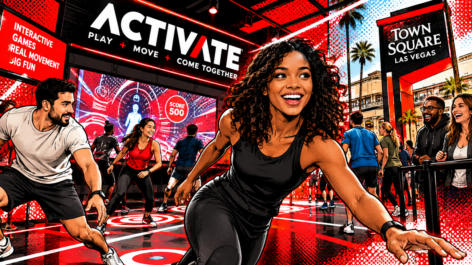 Activate Opens First Nevada Location at Town Square Las Vegas