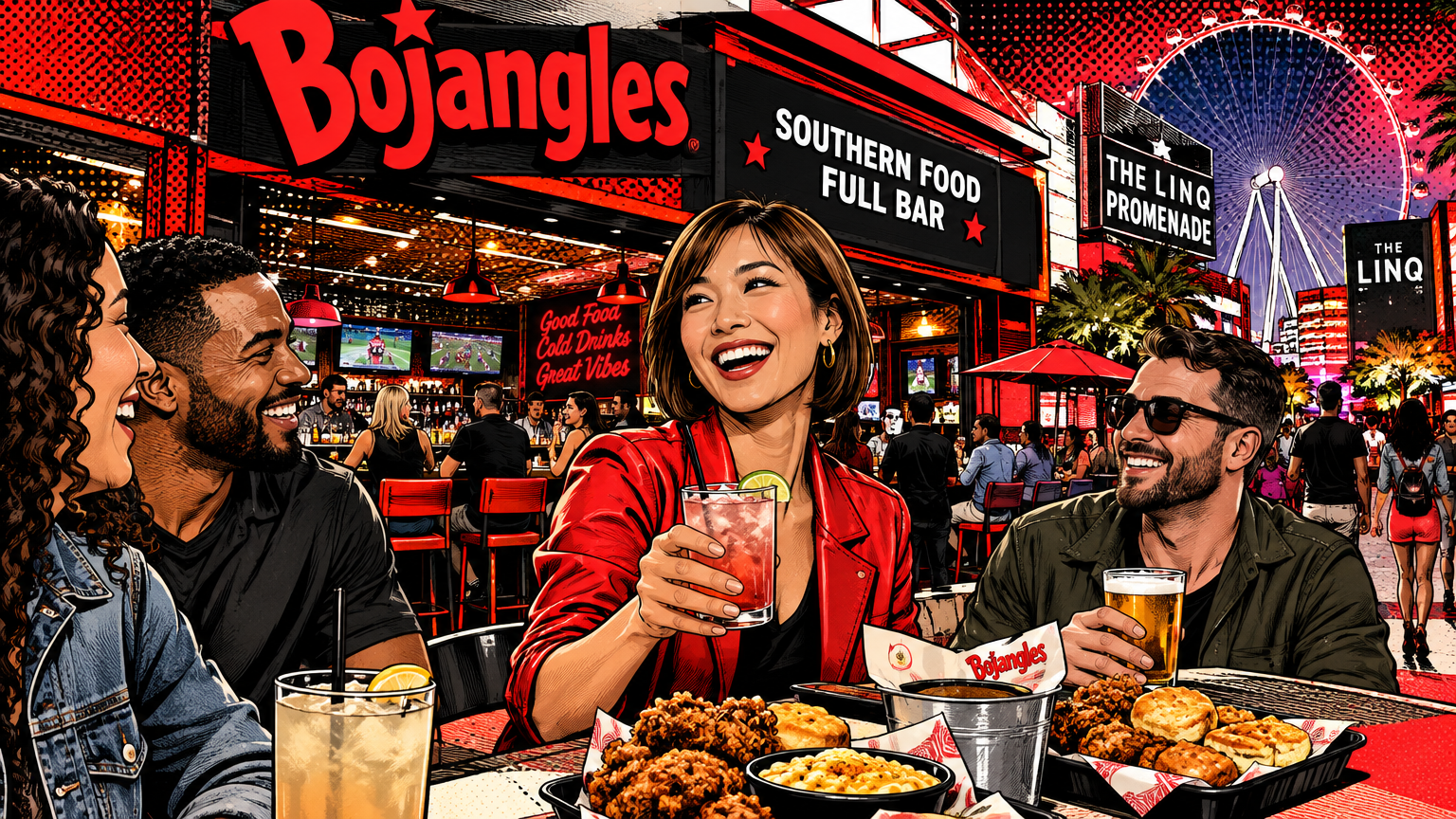 Bojangles Opens First Full-Service Bar at The LINQ Promenade