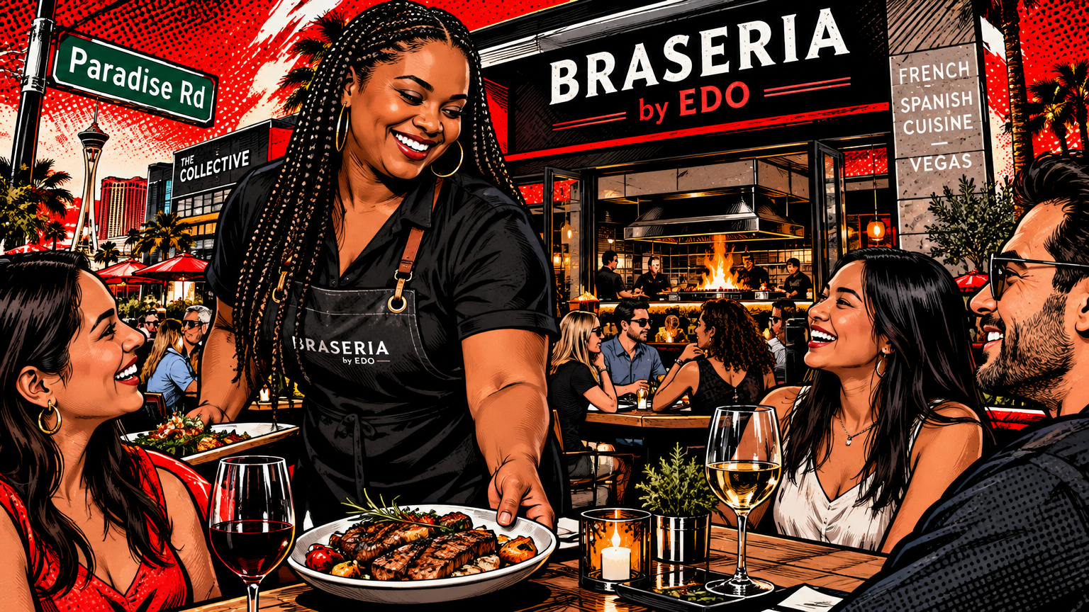 Braseria by EDO Has Opened on Paradise Road, Bringing French-Spanish Dining to Vegas