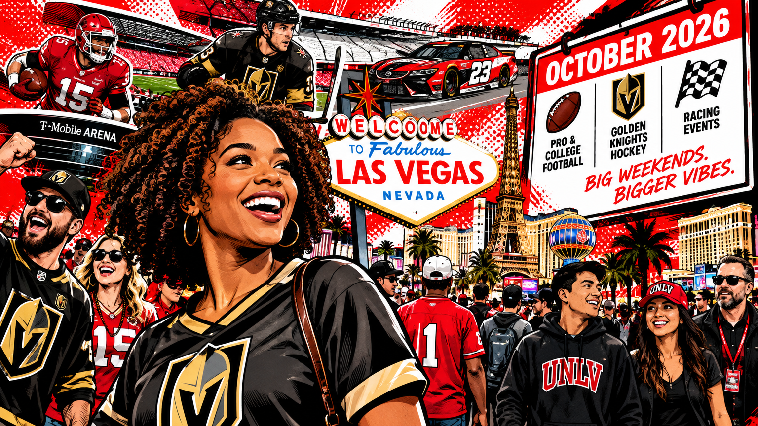 Why Las Vegas Has Big October Sports Weekends on the 2026 Calendar