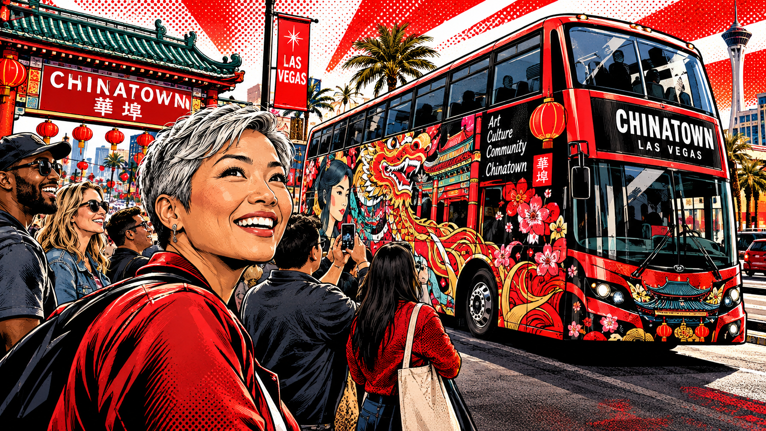 Chinatown’s New Art-Wrapped Bus Puts Public Art on the Move