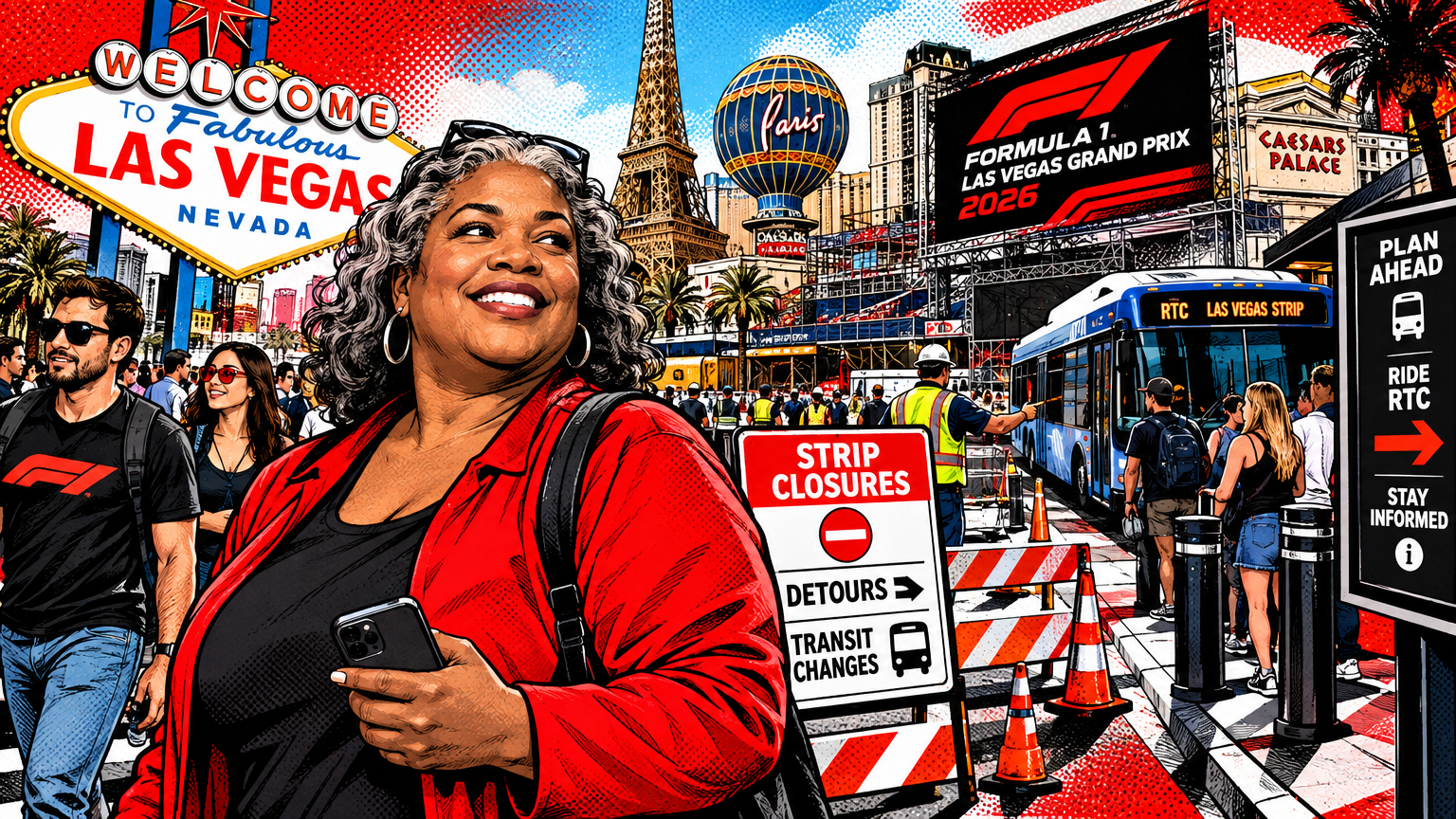 Las Vegas’ October 2026 Traffic Update: Strip Closures, Detours and Transit Changes to Know Now