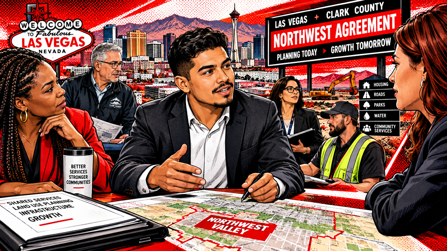 What the Las Vegas–Clark County Northwest Agreement Fight Means for Growth in 2026
