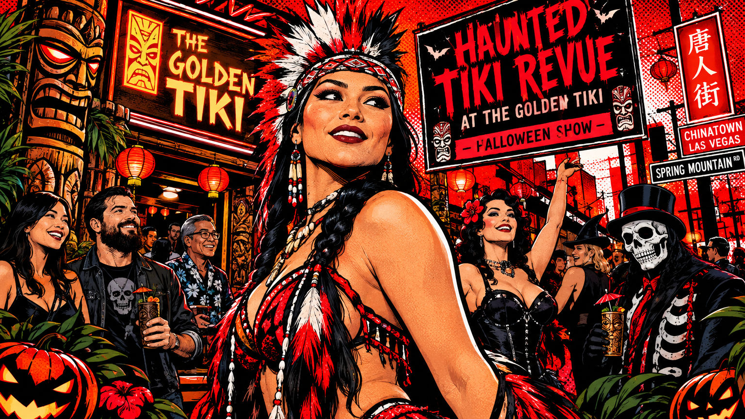 Haunted Tiki Revue Brings Halloween Show to The Golden Tiki