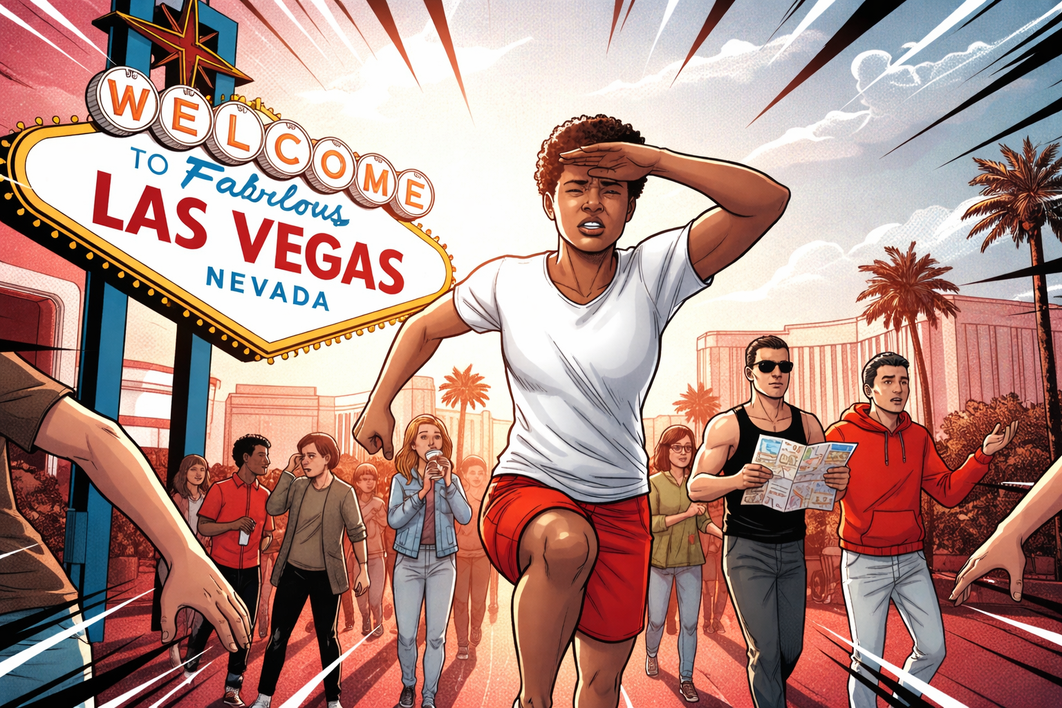 What is the weather like in Las Vegas year-round?