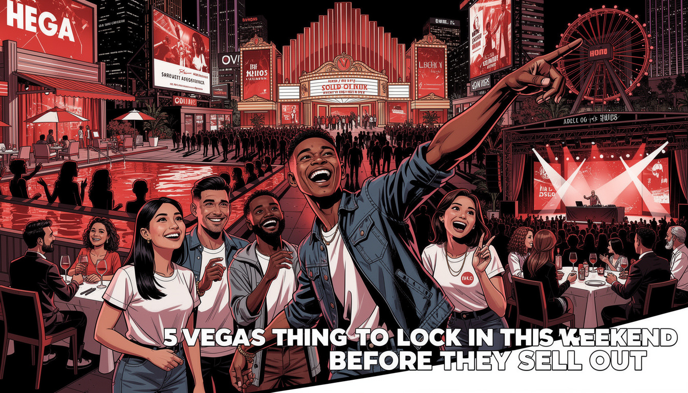 5 Vegas Things to Lock In This Weekend Before They Sell Out