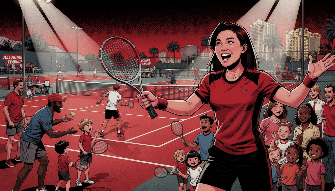 Where Vegas Parents Can Actually Use This Weekend’s New Tennis Complex