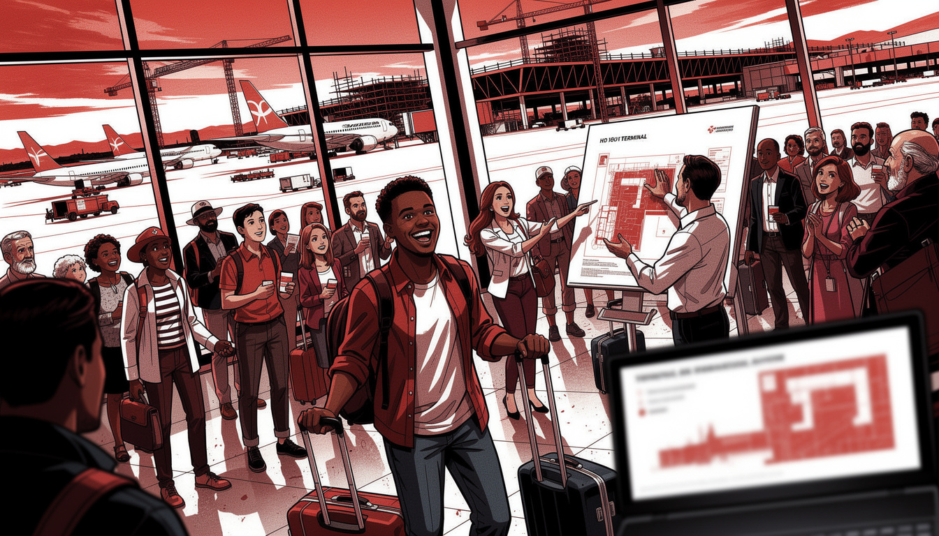 Harry Reid Airport’s 26-Gate Expansion Is Still in Planning