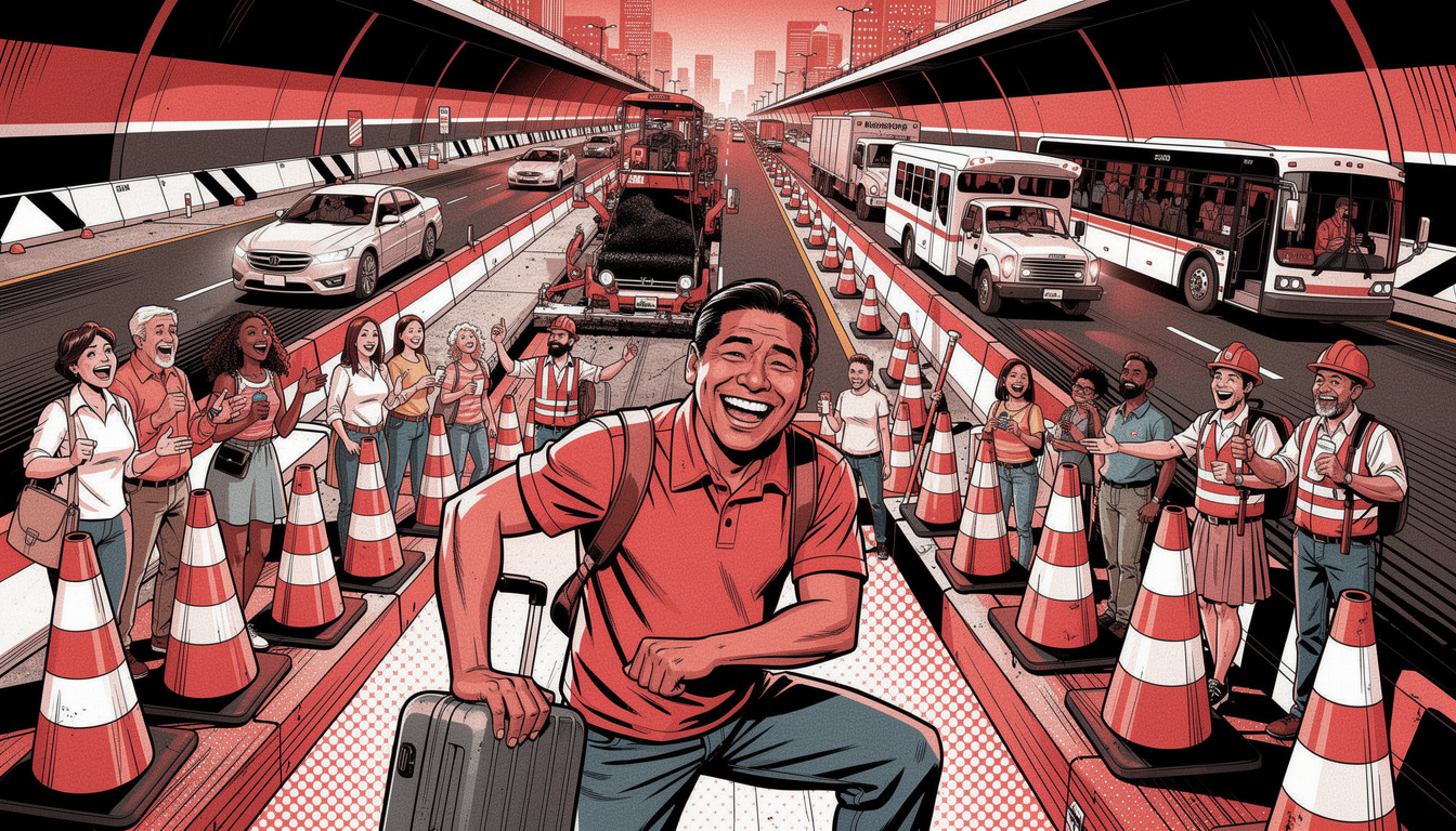 Las Vegas Airport Connector Lane Reductions Continue Through December