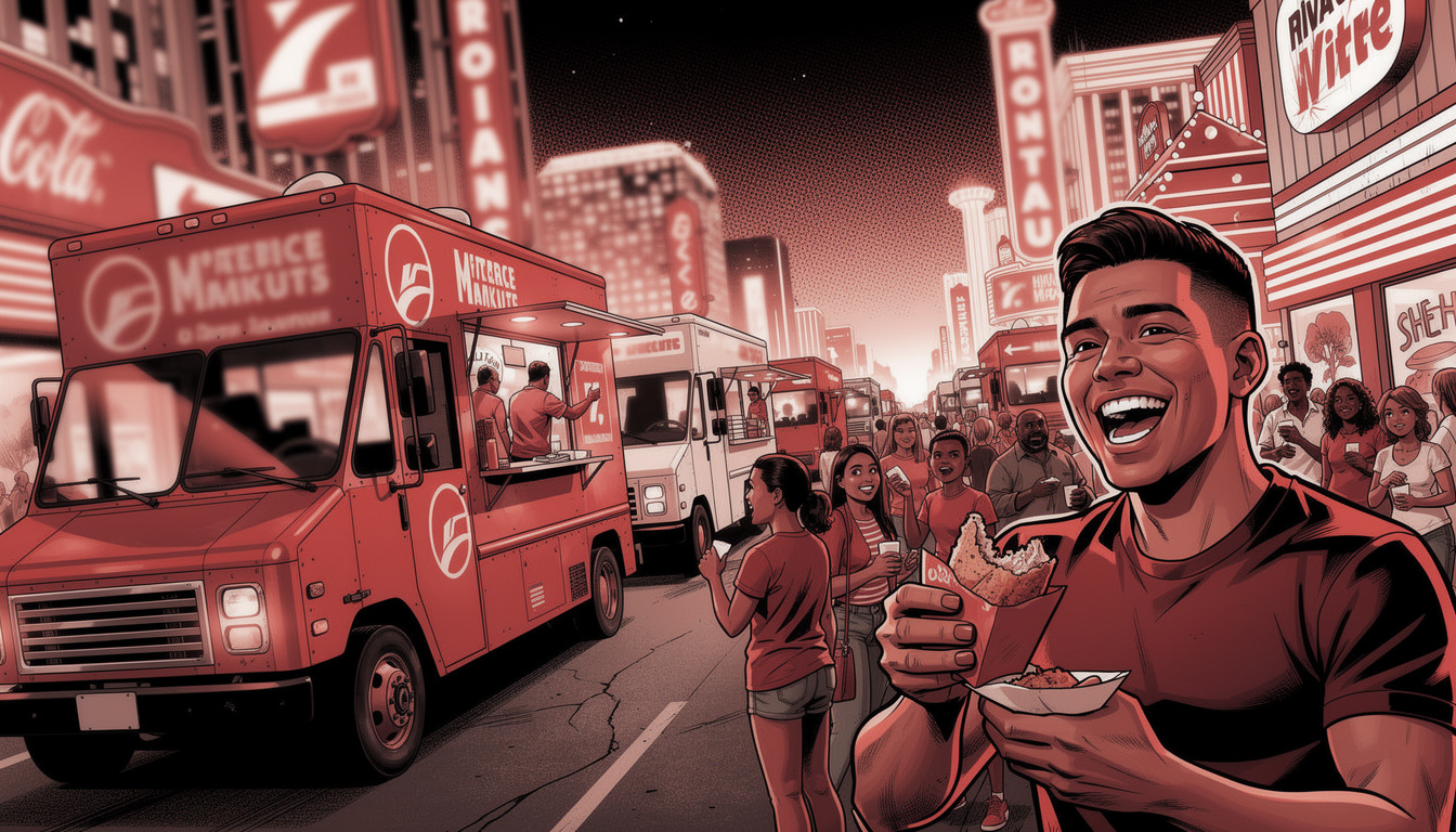 Why are there so many food trucks in Las Vegas?